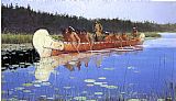 Radisson and Groseilliers by Frederic Remington